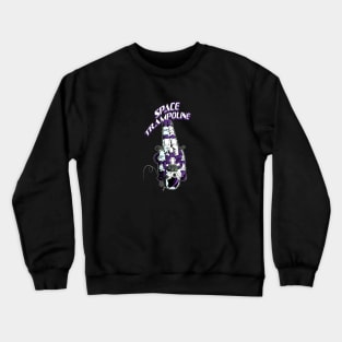 space trampoline Crewneck Sweatshirt